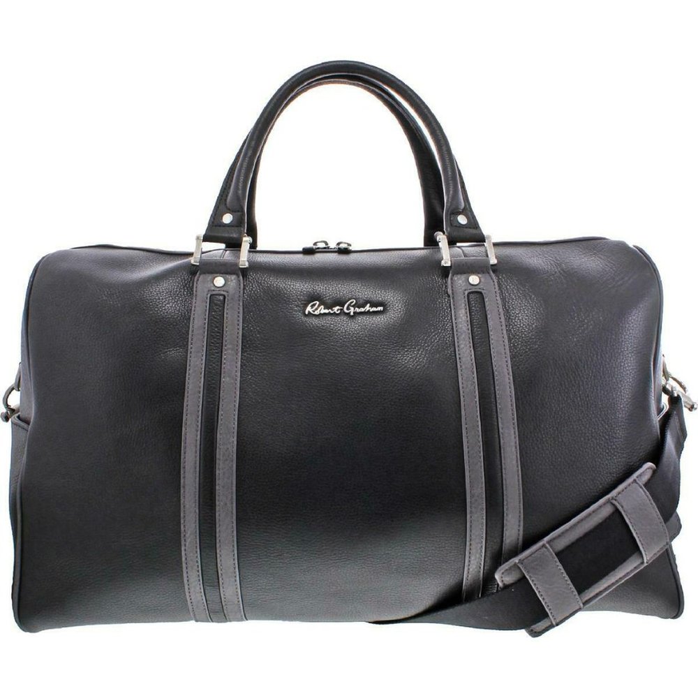 Robert Graham Siran Leather Duffel Weekender Bag